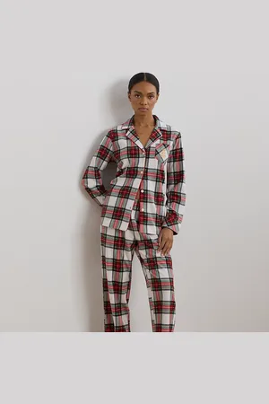 Ralph Lauren Pijama de tejido polar con cuadros