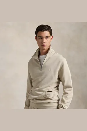 Ralph Lauren Sudadera de rizo con cremallera corta