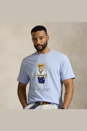 Ralph Lauren Tallas Grandes - Camiseta de punto jersey con Polo Bear
