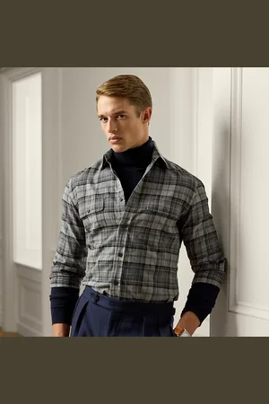 Ralph Lauren Camisa de sarga con cuadros