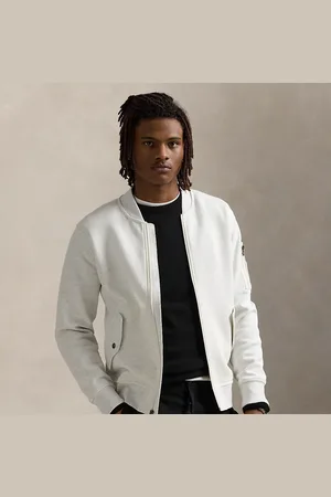 Ralph Lauren Cazadora bomber de punto doble