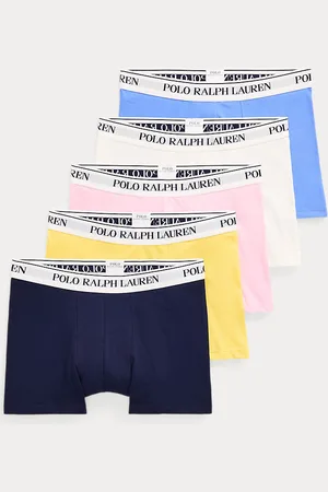 Ralph Lauren 5 bóxers clásicos de algodón elástico