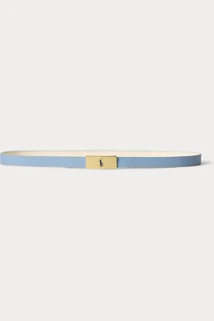 Ralph Lauren Cinturón reversible de piel Polo ID