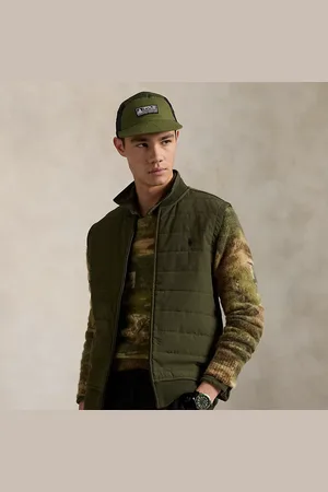Ralph Lauren Chaleco bimateria acolchado