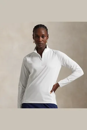 Ralph Lauren Jersey de punto elástico con cremallera