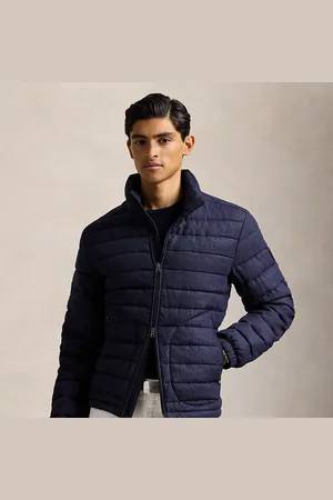 Ralph Lauren Chaqueta Stewart de lino y plumón