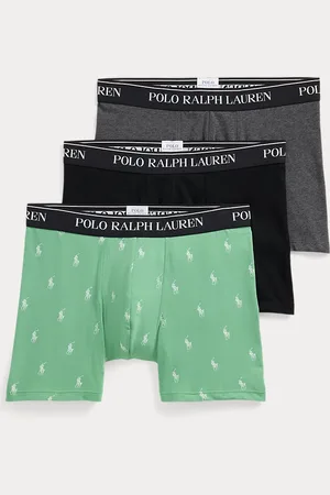 Ralph Lauren Tres bóxers de algodón