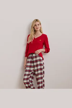 Ralph Lauren Pijama Henley de mezcla de algodón