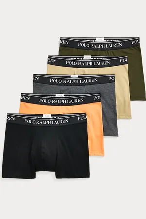 Ralph Lauren 5 bóxers clásicos de algodón elástico