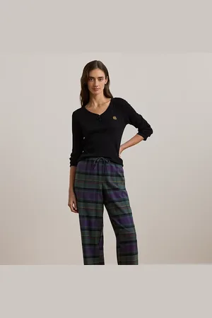 Ralph Lauren Pijama Henley de mezcla de algodón