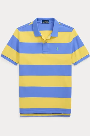 Ralph Lauren Polo de piqué de algodón con bandera