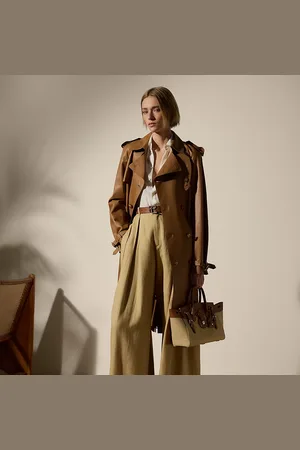 Ralph Lauren Gabardina Niles de piel de cordero