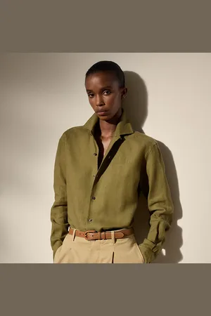 Ralph Lauren Camisa Capri de lino Relaxed Fit
