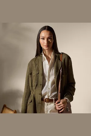 Ralph Lauren Chaqueta Schmitt de tweed en espiga