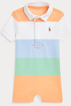 Ralph Lauren Pelele de rugby de punto de algodón
