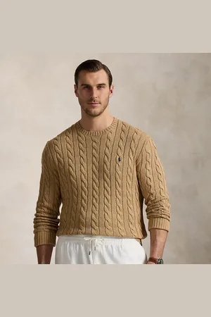 Ralph Lauren Tallas Grandes - Jersey de algodón en punto de ochos