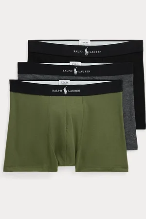 Ralph Lauren 3 bóxers clásicos de mezcla de algodón