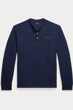 Ralph Lauren Camisón Henley de punto waffle