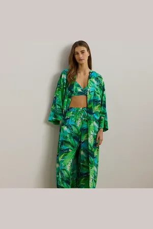 Ralph Lauren Vestido playero con palmeras