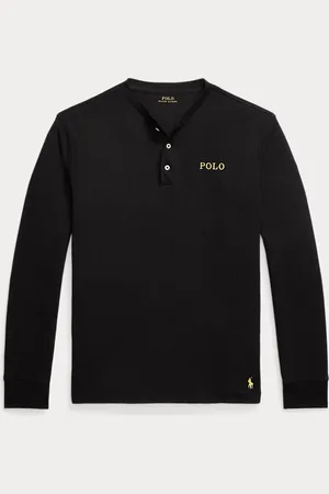 Ralph Lauren Camisón Henley de punto waffle