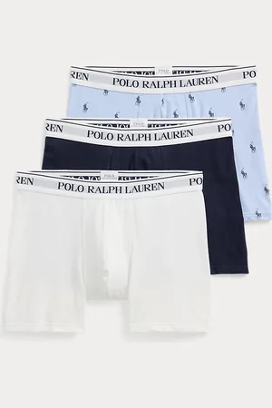 Ralph Lauren Tres bóxers de algodón