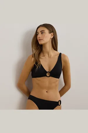 Ralph Lauren Braga de bikini con anilla de macramé
