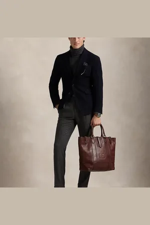 Ralph Lauren Bolso tote de piel Heritage