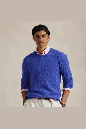 Ralph Lauren Jersey de cachemira en punto de ochos