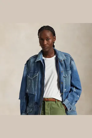 Ralph Lauren Cazadora denim con chaleco acolchado
