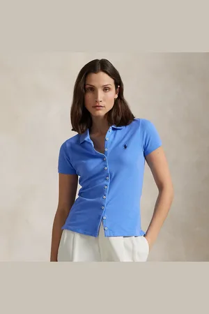 Ralph Lauren Polo con tapeta abotonada
