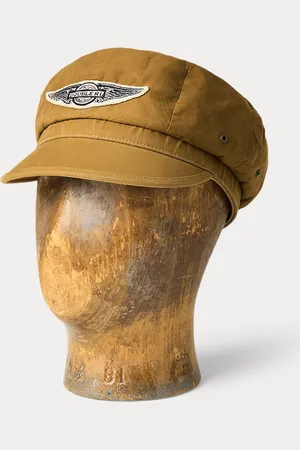 Ralph Lauren Gorra de algodón impermeabilizado