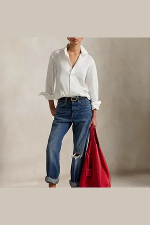 Ralph Lauren Bolso tote Polo Play grande de piel