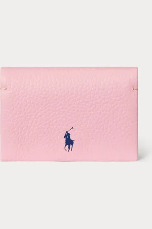 Ralph Lauren Tarjetero de piel Polo Play