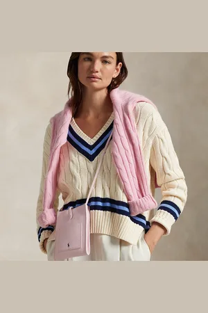 Ralph Lauren Bolso cruzado Polo Play de piel