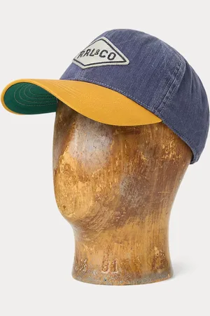 Ralph Lauren Gorra trucker de sarga en espiga