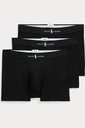 Ralph Lauren 3 bóxers clásicos de mezcla de algodón