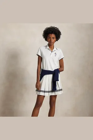 Ralph Lauren Falda pantalón técnica con plisado