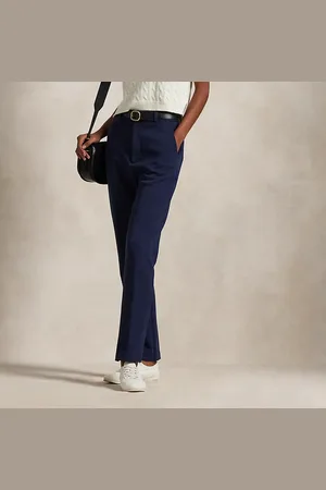 Ralph Lauren Pantalón de jacquard de punto doble