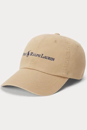 Ralph Lauren Gorra de sarga de algodón con logotipo