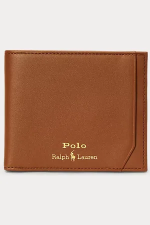 Ralph Lauren Cartera billetera de piel suave