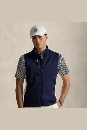 Ralph Lauren Chaleco de punto doble elástico