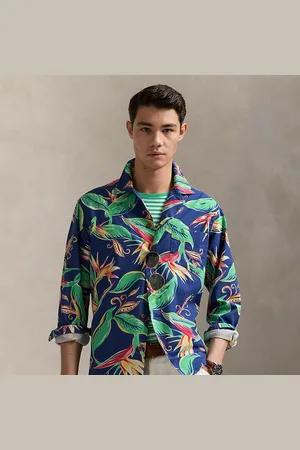 Ralph Lauren Camisa de franela con flores Classic Fit