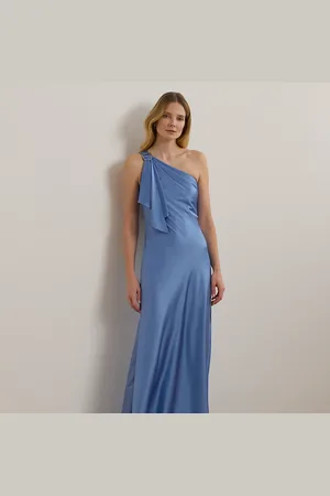 Ralph Lauren Vestido de charmeuse de raso