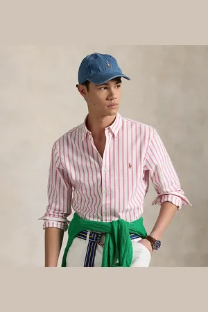 Ralph Lauren Camisa oxford con rayas Slim Fit