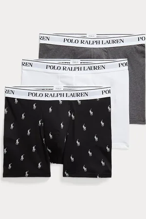 Ralph Lauren Tres bóxers de algodón