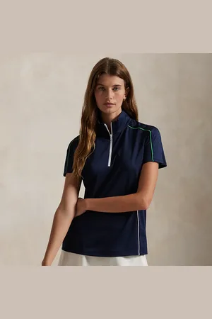 Ralph Lauren Jersey de punto elástico con cremallera