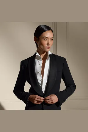 Ralph Lauren Chaqueta de esmoquin Sawyer de crepé