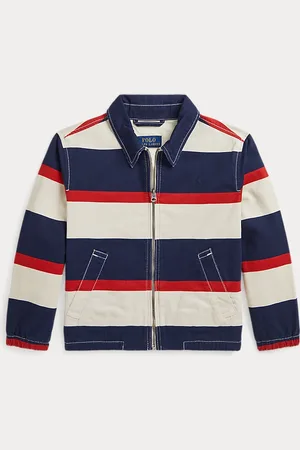 Ralph Lauren Chaqueta Bayport de algodón con rayas