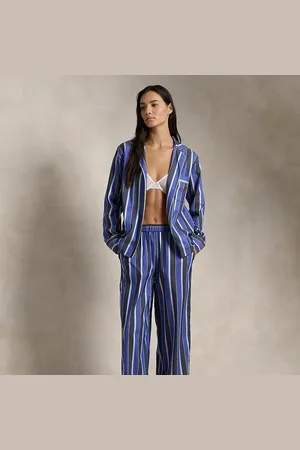 Ralph Lauren Pijama de manga larga con rayas