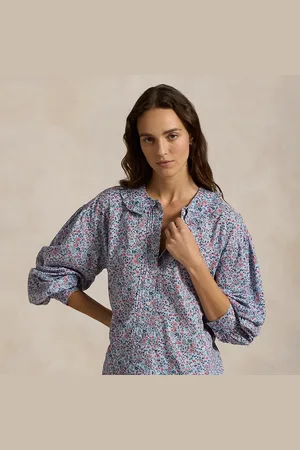 Ralph Lauren Pijama de manga larga de algodón
